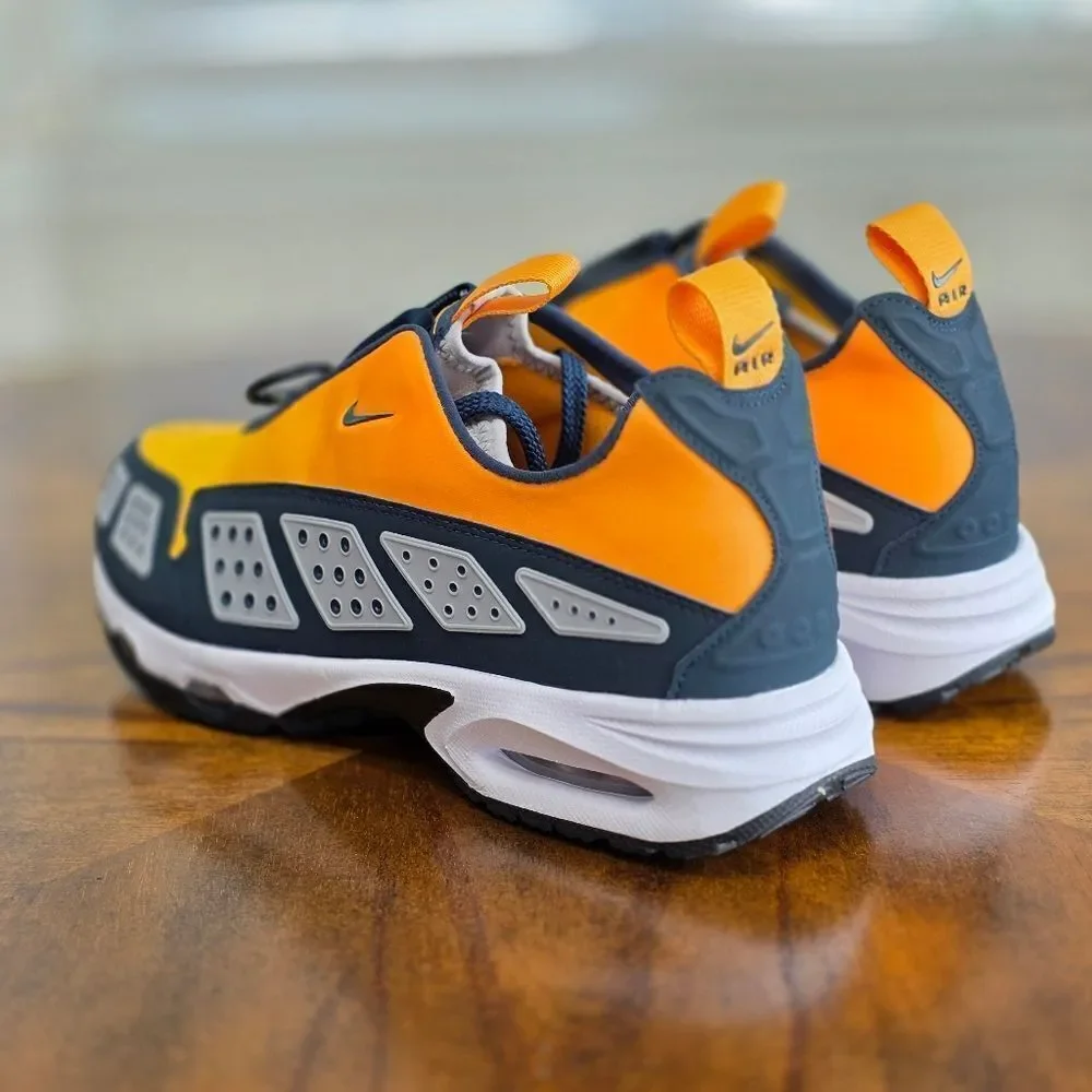Nike Air Max Sunder Canyon Gold/Deep Ocean Running Shoes Men's 8 New HJ8080-700